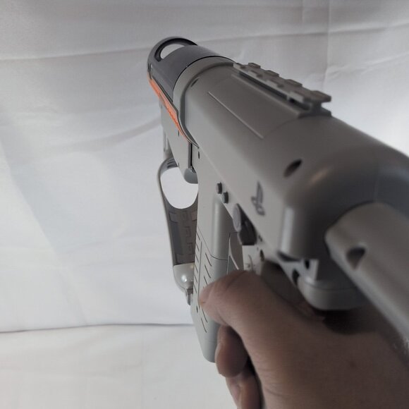 PlayStation Move Sharp Shooter Sony PlayStation 3 PS3 Gun Only Clean Untested - Picture 8 of 16